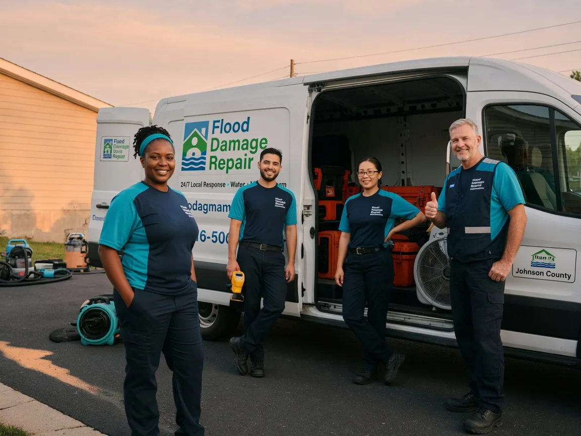 Water Damage Restoration company in Lansing, KS